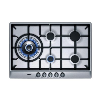 Bosch AvantiXX PCS815B90E 76cm Gas Hob in Stainless Steel Bosch AvantiXX PCS815B90E 76cm Gas Hob in Stainless Steel
